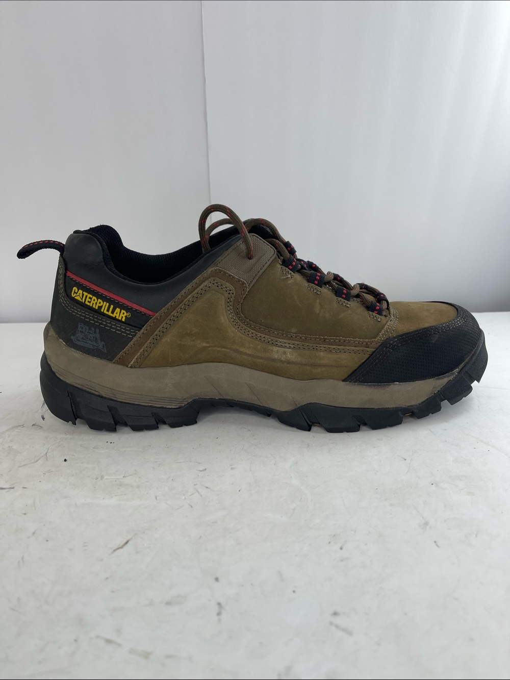 Caterpillar Olive and Black Men's Low-Top Athletic Work Shoe